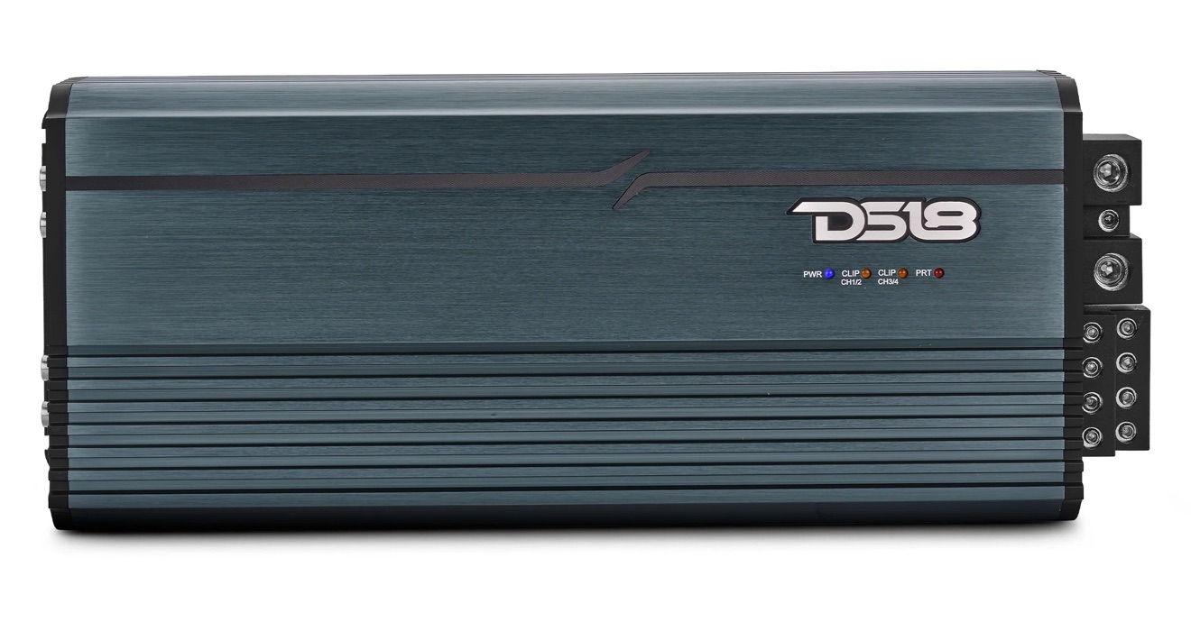 DS18 FRP 4-Channel Class-D Amplifier — car audio amplifiers in stock at Twins Car Audio & Tire, Forest Park GA